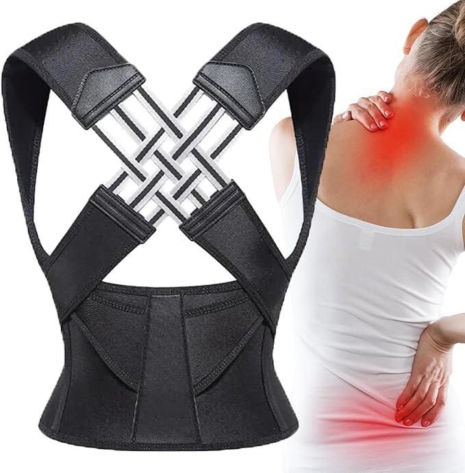 Adjustable Back Posture Corrector/ Slouching Relieve Pain Belt for Men & Women