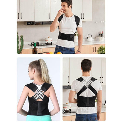 Adjustable Back Posture Corrector/ Slouching Relieve Pain Belt for Men & Women