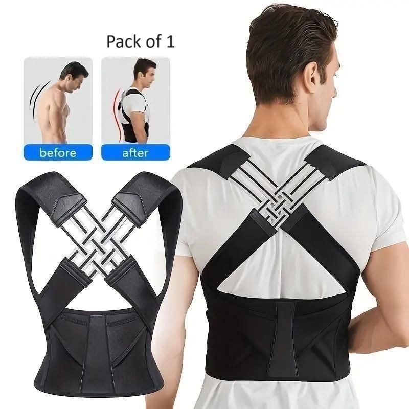 Adjustable Back Posture Corrector/ Slouching Relieve Pain Belt for Men & Women
